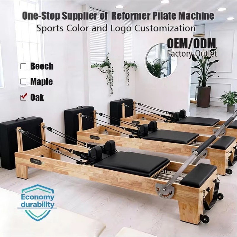 Pilates Yoga And Gym - Máquina de Pilates Reformer para Exercícios