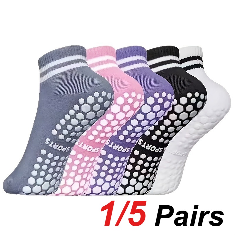 Pilates & Yoga Vida - 1/5 Par de Meias de Silicone