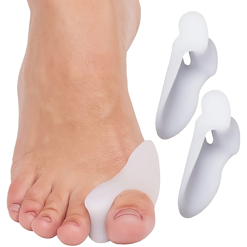 Toe Separator Silicon - 1 Par de Protetores de Dedo