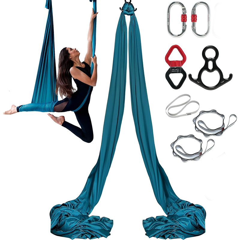 Aerial Silk Hammock - Conjunto de Rede de Seda Aérea
