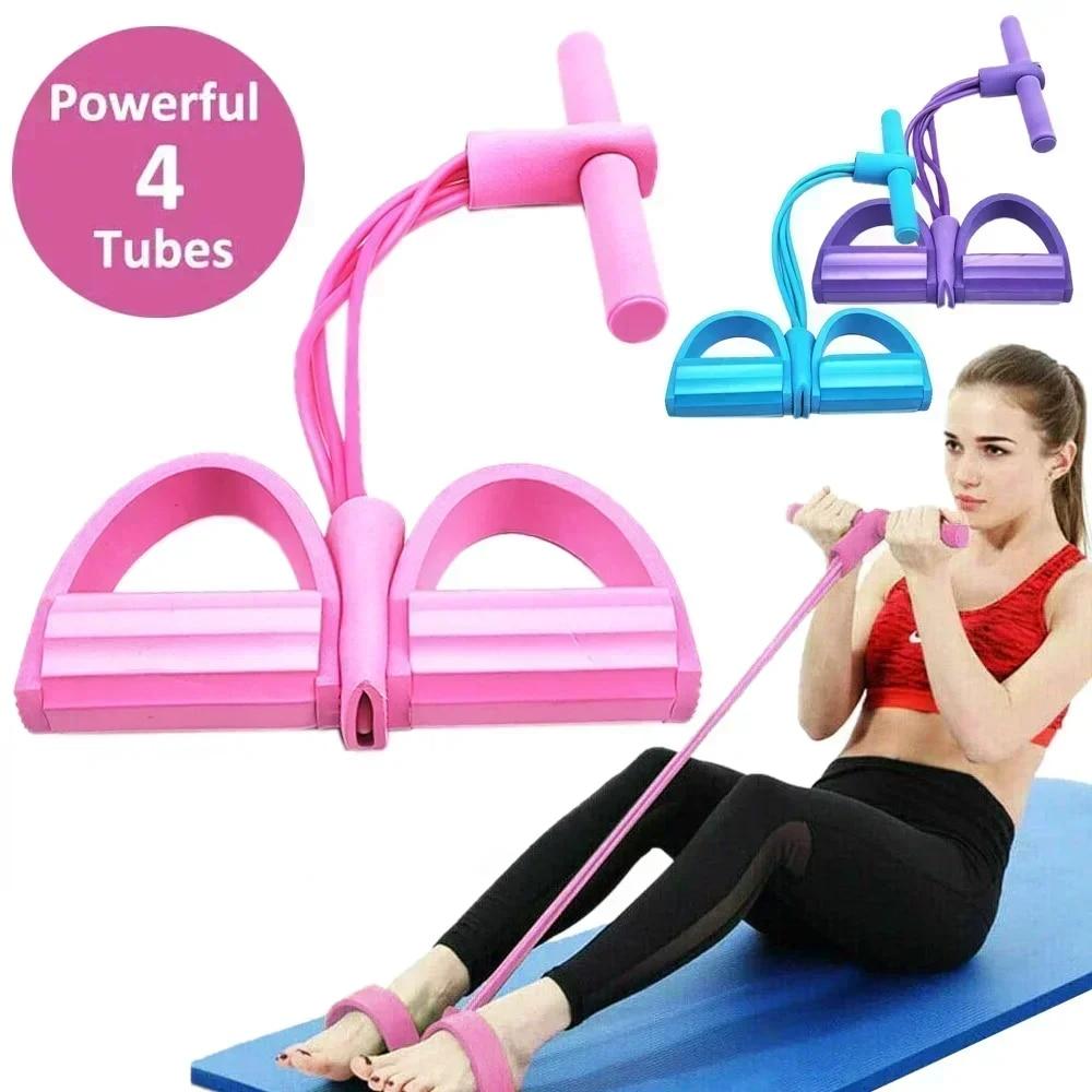Home Pilates Yoga - Faixa elástica de resistência de nível