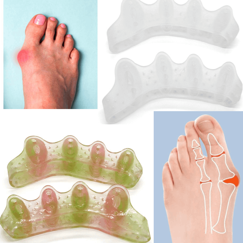 1/5/10 Pares de Corretores de  - Toe Separator Silicon avaliação e preço