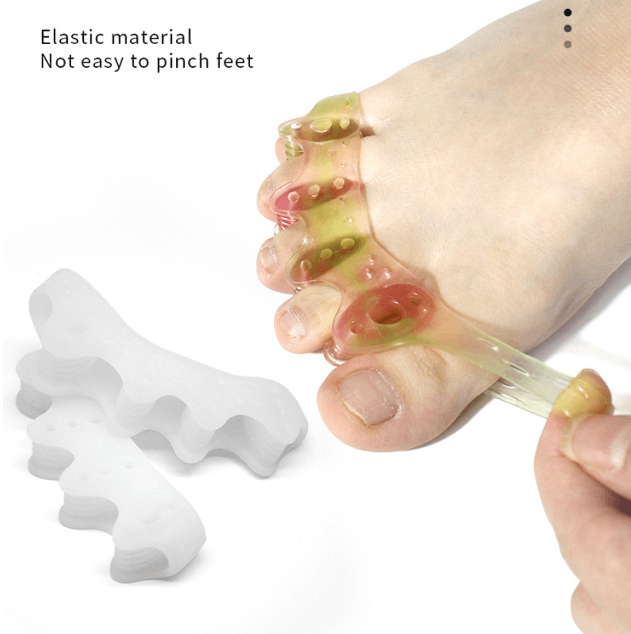 1/5/10 Pares de Corretores de  - Toe Separator Silicon avaliação e preço