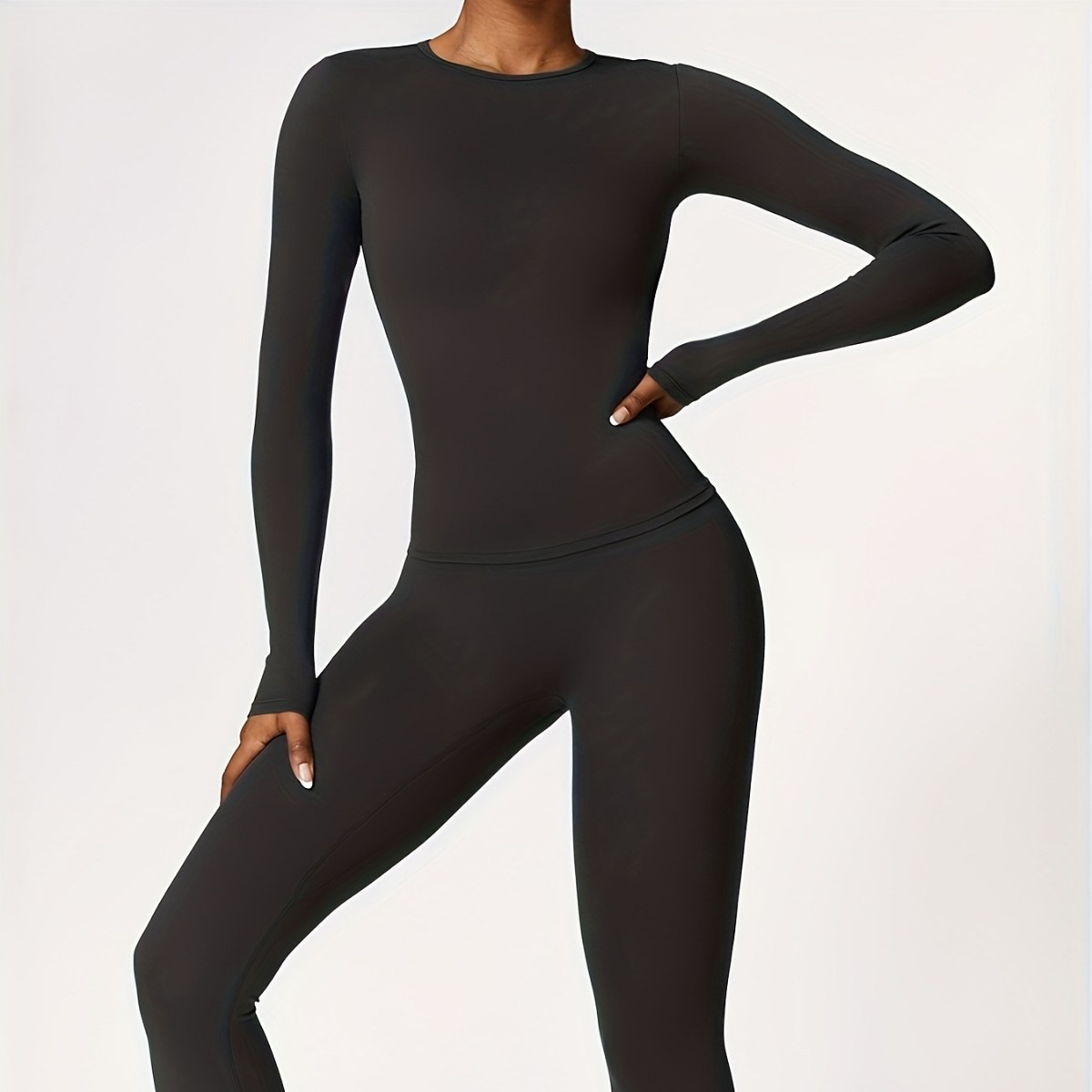 Conjunto de ioga justo e slim, - Pilates & Yoga Vida avaliação e preço