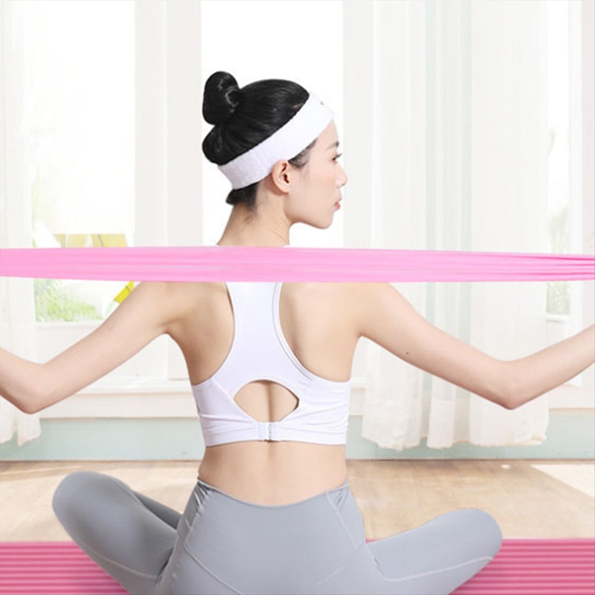 Conjunto de Anéis de Pilates,  - Pilates Yoga Resistance Ring avaliação e preço