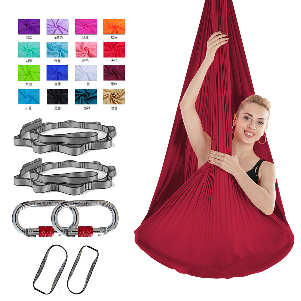 Conjunto de Rede de Yoga Aéreo - Aerial Silk Hammock avaliação e preço