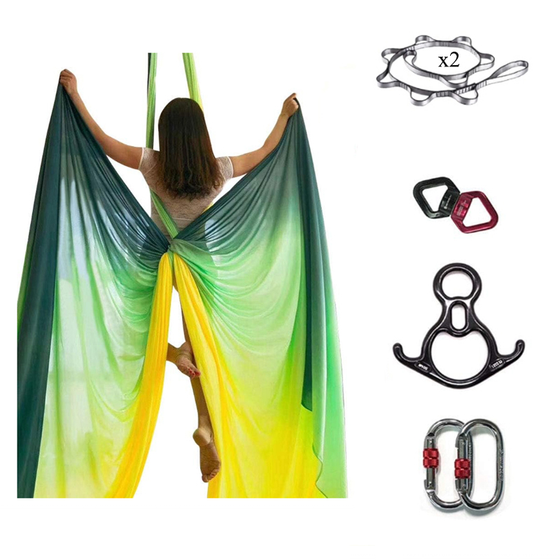 Rede de Yoga Aéreo Gradiente D - Aerial Silk Hammock avaliação e preço