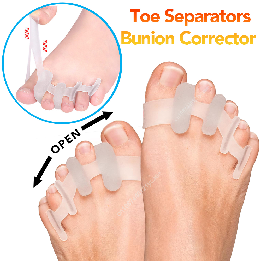 Separador de dedos de silicone - Toe Separator Silicon avaliação e preço