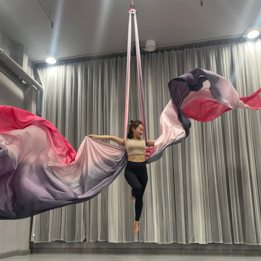 Rede de Yoga Aérea Ombre de 10 - Aerial Silk Hammock avaliação e preço