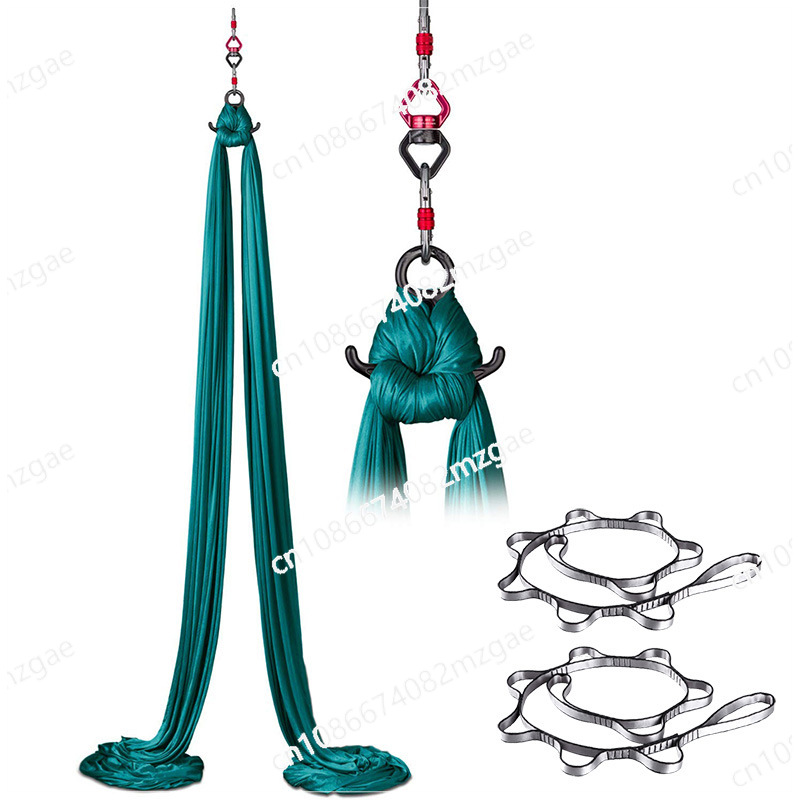 Rede de ioga aérea elástica de - Aerial Silk Hammock avaliação e preço