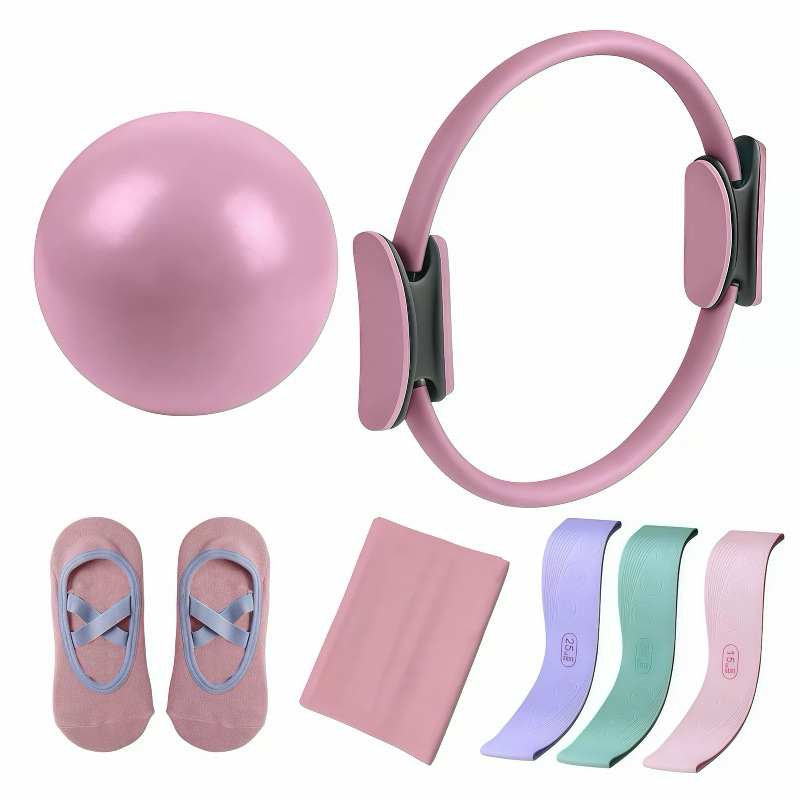 Conjunto de pilates moldar con - Pilates Yoga Resistance Ring avaliação e preço