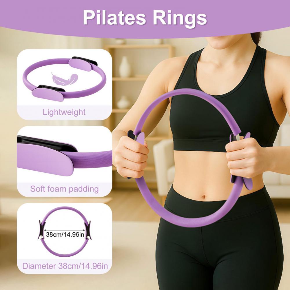 Mulheres yoga fitness anel cír - Pilates Yoga Resistance Ring avaliação e preço