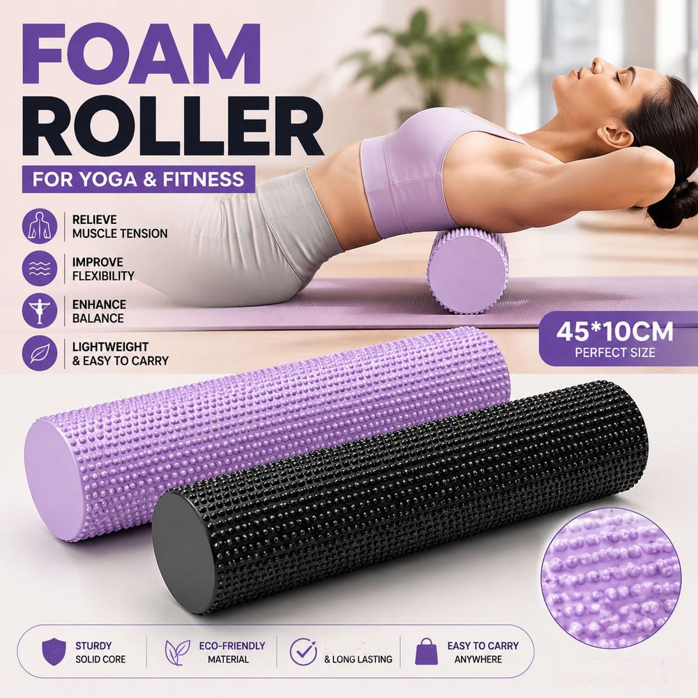 Rolo de Espuma para Yoga EVA d - Home Pilates Yoga avaliação e preço