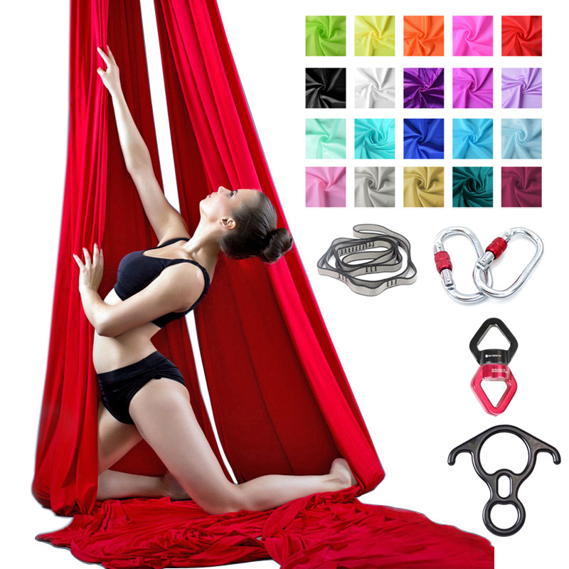 Conjunto de sedas para ioga aé - Aerial Silk Hammock avaliação e preço