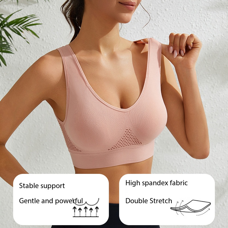 Sutiã Esportivo Feminino de Al - Pilates Yoga Jacket avaliação e preço