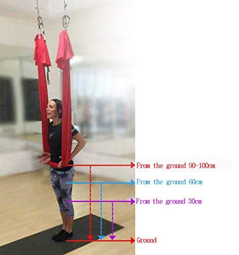 Balanço de Yoga Aéreo 4/5/6/7M - Aerial Silk Hammock avaliação e preço