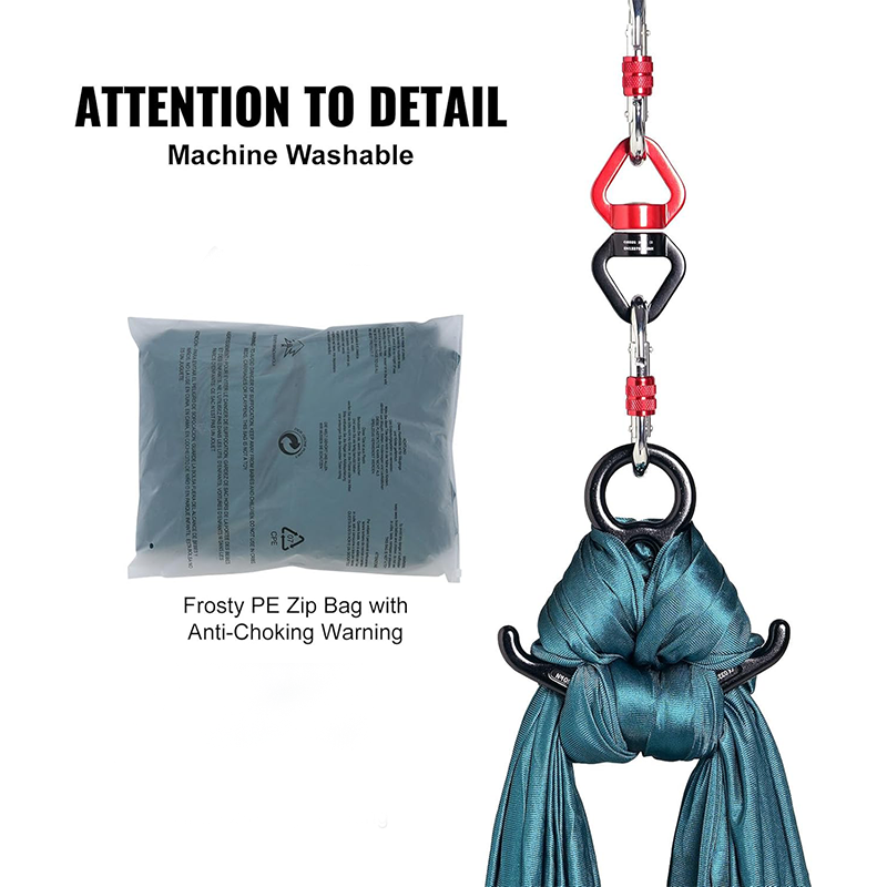 Conjunto de Rede de Seda Aérea - Aerial Silk Hammock avaliação e preço
