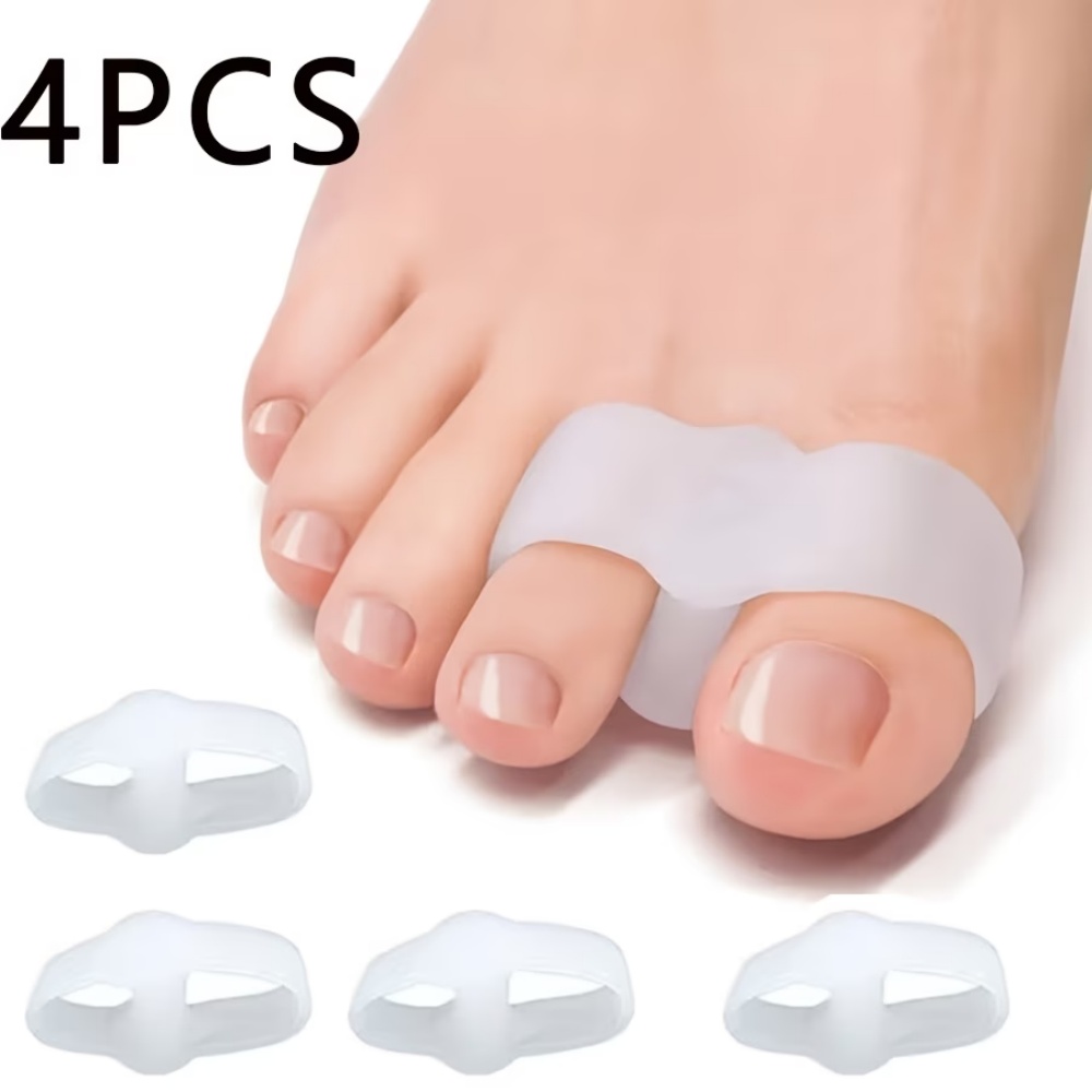 4 separadores de dedos dos pés - Toe Separator Silicon avaliação e preço