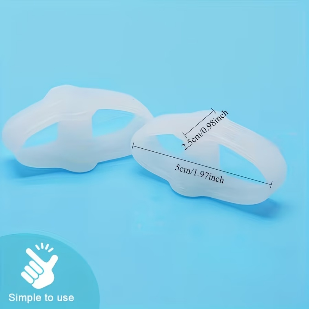 4 separadores de dedos dos pés - Toe Separator Silicon avaliação e preço