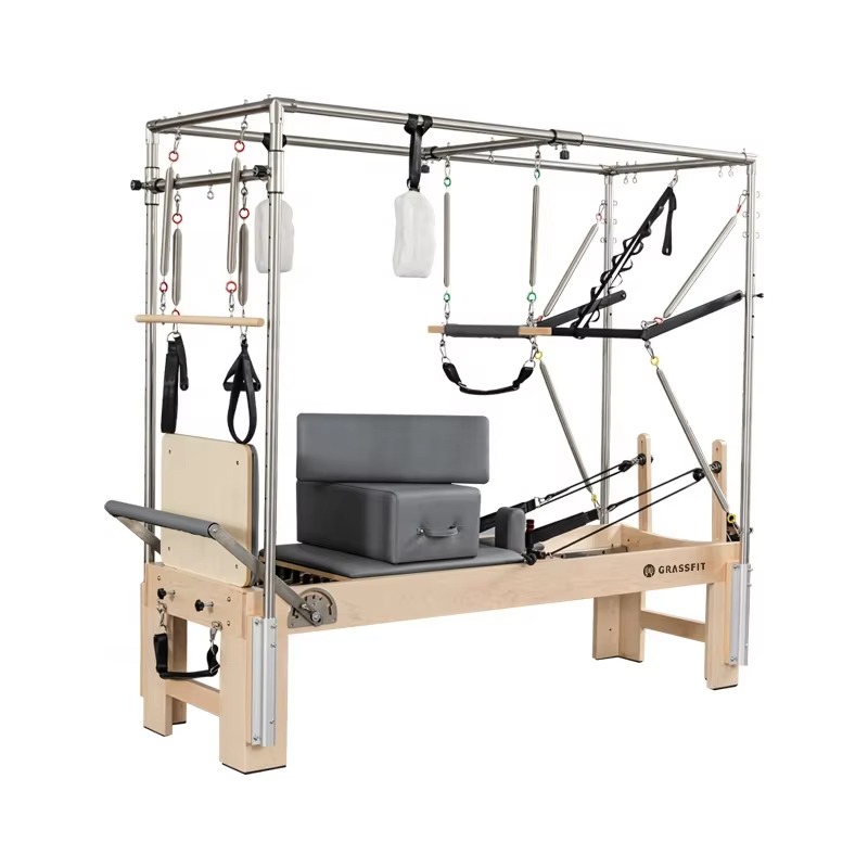 Reformador de pilates de madei - Pilates And Yoga Combined avaliação e preço