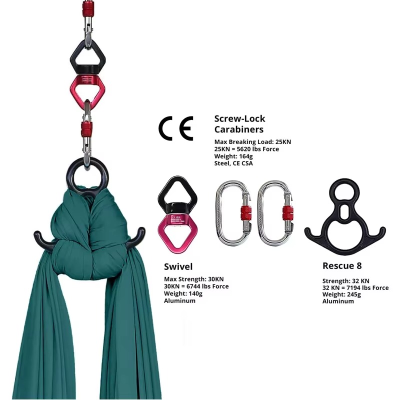 2026 Mais Vendido Rede de Yoga - Aerial Silk Hammock avaliação e preço